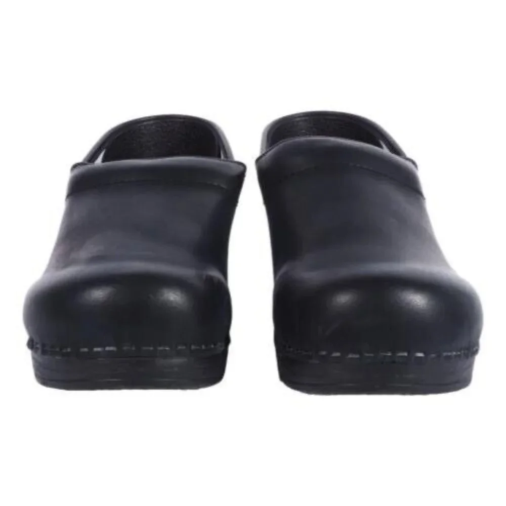 Dansko Womens  Clog Black Size 42 11.5 Style 006 020202 Leather w Box - Picture 3 of 6
